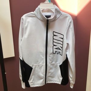 Nike boys full zip training jacket